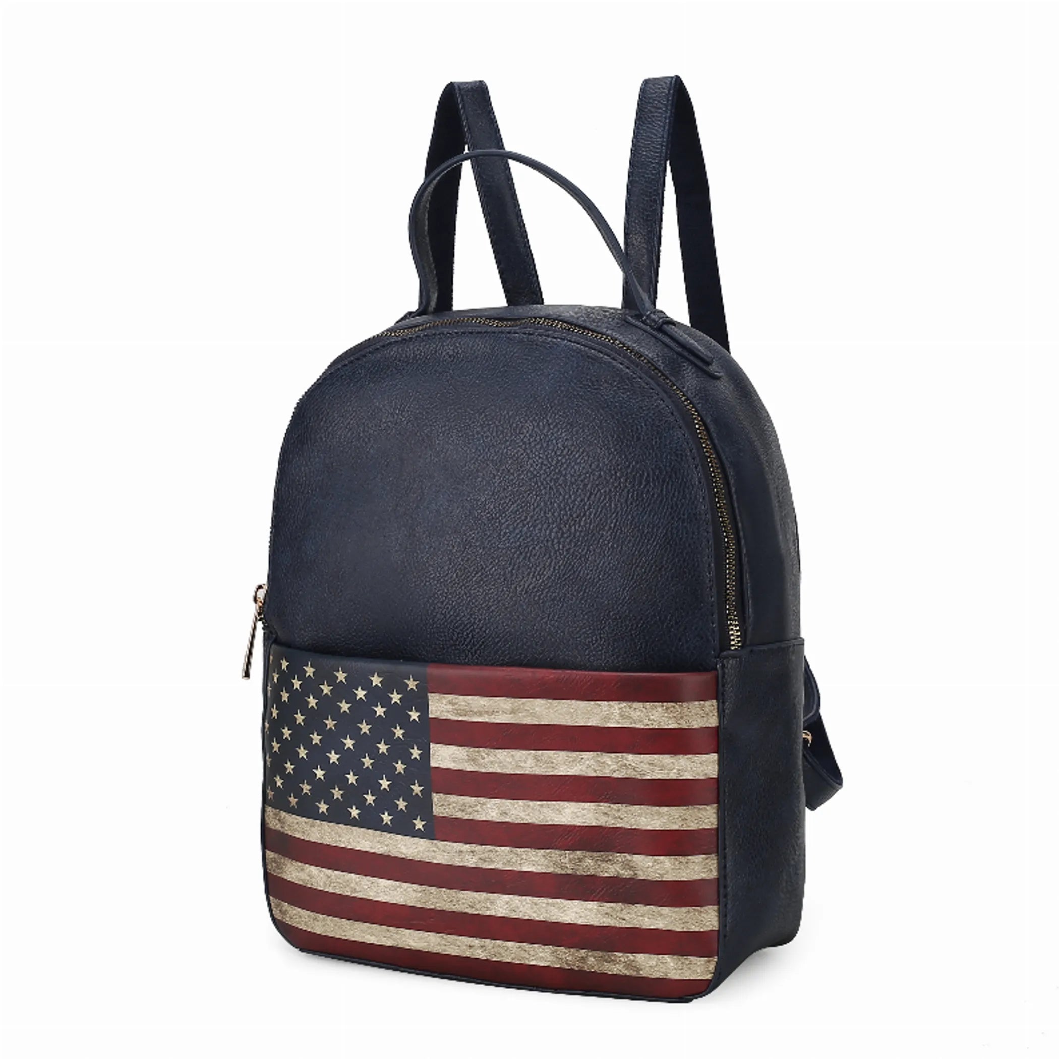 Briella Vegan Leather Women's FLAG Backpack