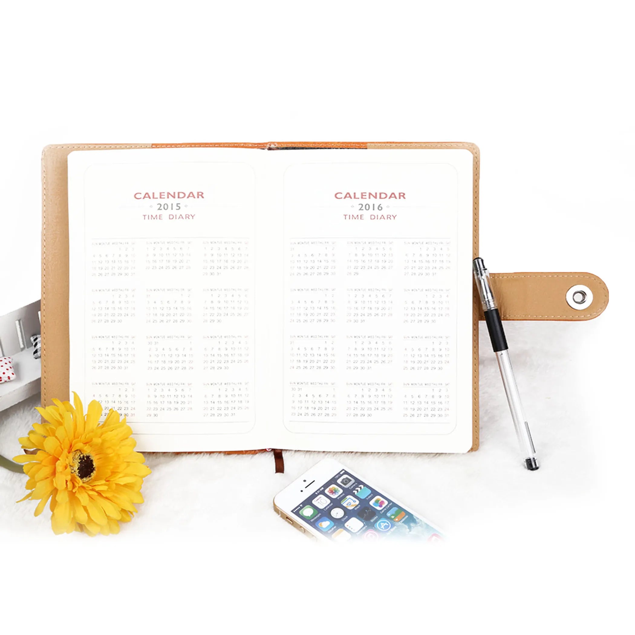 PU Leather Cover Notebook Memopad