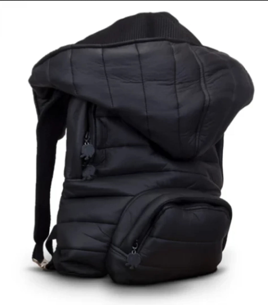 Puffer Series - Hooded Backpack - Water-repellent